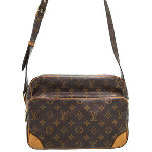 Louis Vuitton Monogram Leather Brown Nile Shoulder Bag